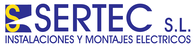 Logotipo empresa SERTEC INSTALACONES experta en Energías Renovables (Solar Fotovoltaica) e Instalaciones Eléctricas.